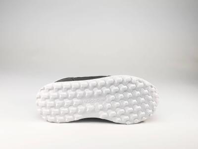 Basket garçon en toile gris ADIDAS Forest Grove à lacets destockage à pas cher