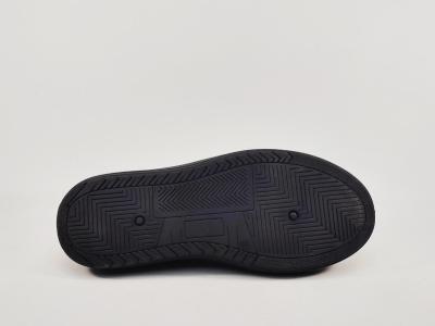 Basket noire femme habillée semelle épaisse confortable destockage REFRESH 173073