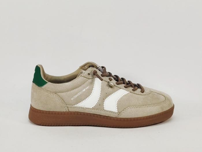 Basket beige femme sans lacets confortable et tendance destockage XTi 144170 à pas cher