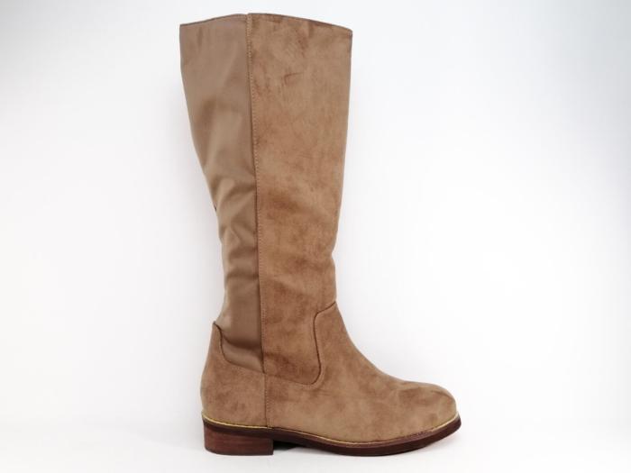 Bottes Femme Grande Taille Hiver - Confortables, Mollet Large, Style équitation !