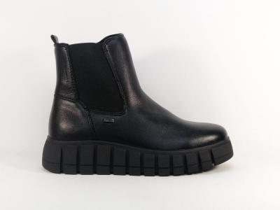 Bottines fourrées femme chic noires semelle confortable TOM TAILOR 8490710011