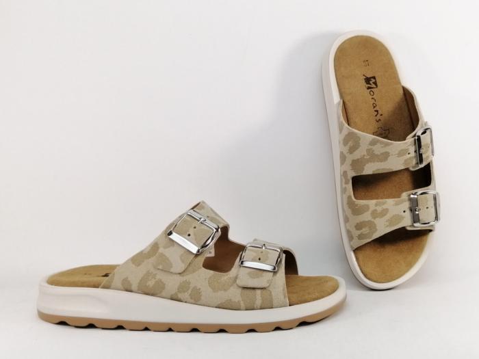 Mule femme cuir confort tendance à pas cher MORAN'S pluma