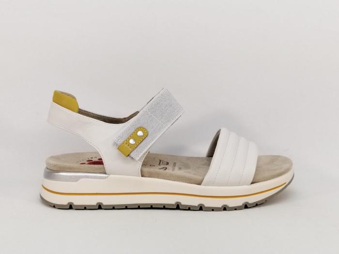 Sandale de marche confortable à velcro destockage RELIFE koykoy vegan femme