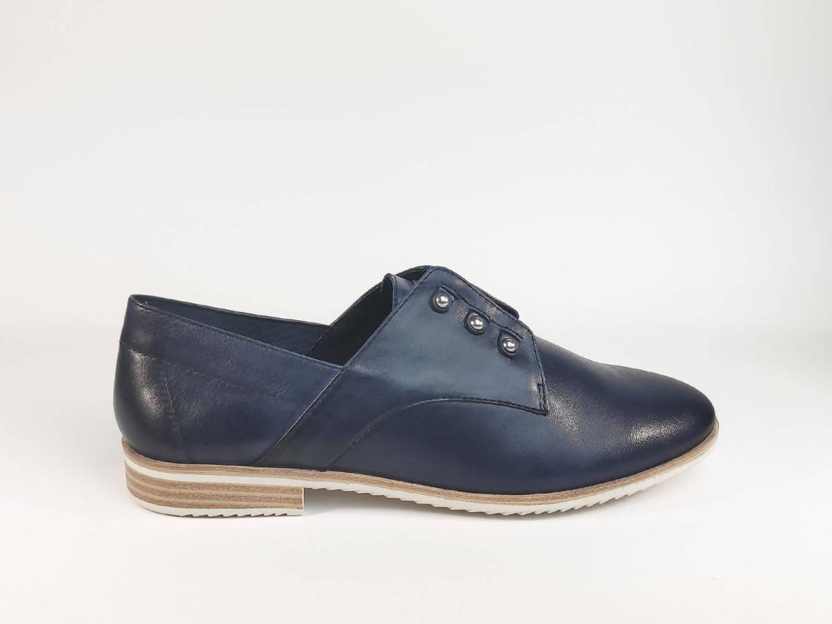 derby bleu femme