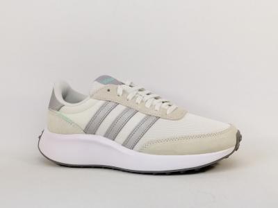 Basket femme ADIDAS run70 beige destockage à pas cher confortable tendance