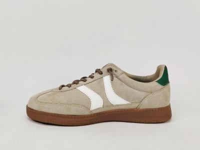 Basket beige femme sans lacets confortable et tendance destockage XTi 144170 à pas cher