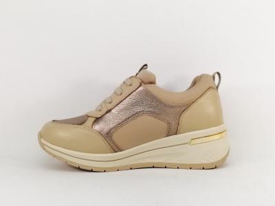 Basket femme pied large et sensible confortable CAPRICE 23304 largeur H