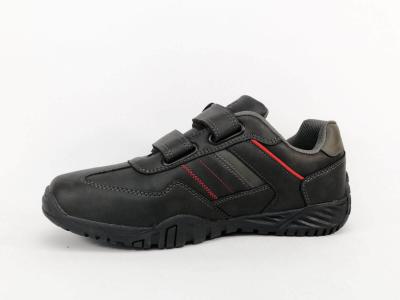 Basket à velcro homme confortable et résistante gris foncé destockage DOCKERS 54BN004