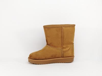 Boots fourrée fille plate camel CINK ME TX625 à pas cher