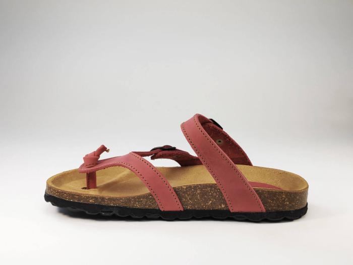tong femme cuir