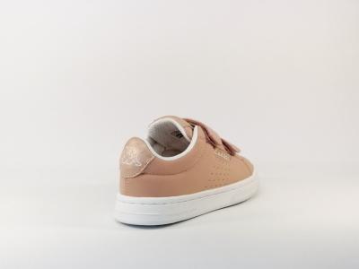 Basket à velcro en simili cuir rose KAPPA Tchouri pour fille