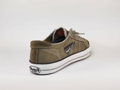 Tennis en toile beige grande pointure homme à élastique DOCKERS 30ST027