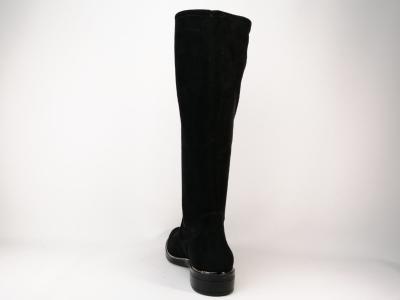 Bottes chaussettes femme tissus stretch noires CAPRICE 25512 vegan confortables