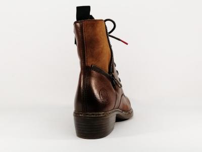 Bottine camel tendance et confortable RIEKER Y0800 femme