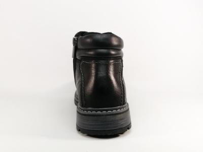 Chaussure montante homme cuir noir confortable tendance destockage LONDONS LIFE 160993