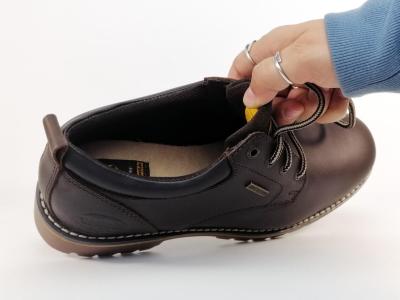 Chaussure de travail homme en cuir marron basse confortable et résistante DOCKERS 53WI010