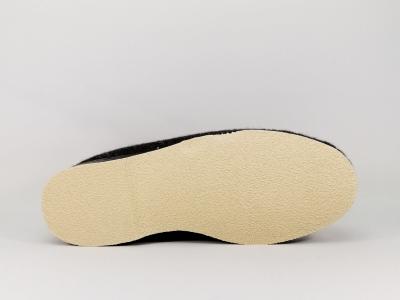 Chaussons montants fourrés en laine à velcro SOCA 0593 pour homme confort à pas cher